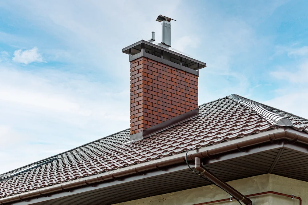 chimney-ventilation-pipe-private-house-made-decorative-bricks-roof